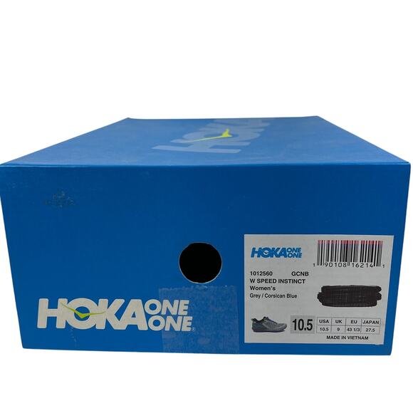 Hoka One Speed Instinct Trail Running Shoe Women 10.5 B Grey/Purple Sneaker NEW! - Picture 14 of 14